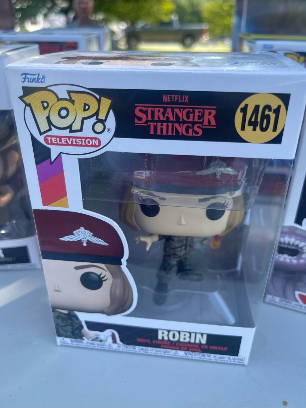 Funko Television Stranger Things #1461 Robin Vinyl Figure - Red/Burgundy Hat